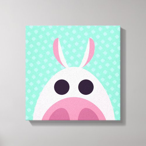 Leary the Pig Canvas Print