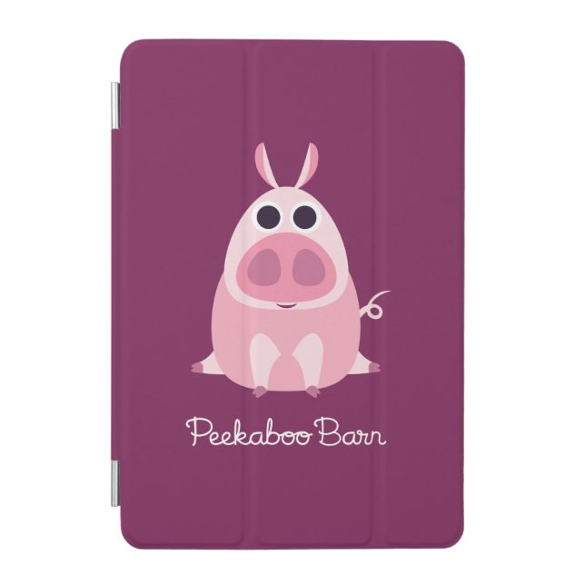 Leary the Pig iPad Mini Cover (Front)