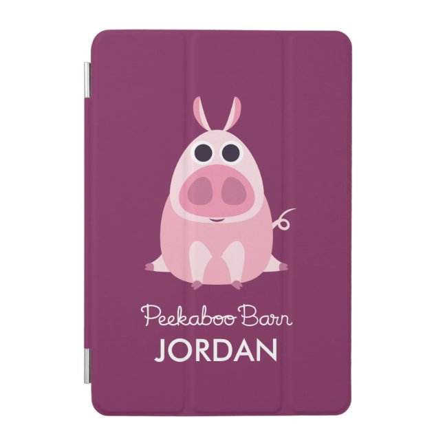 Leary the Pig iPad Mini Cover (Front)