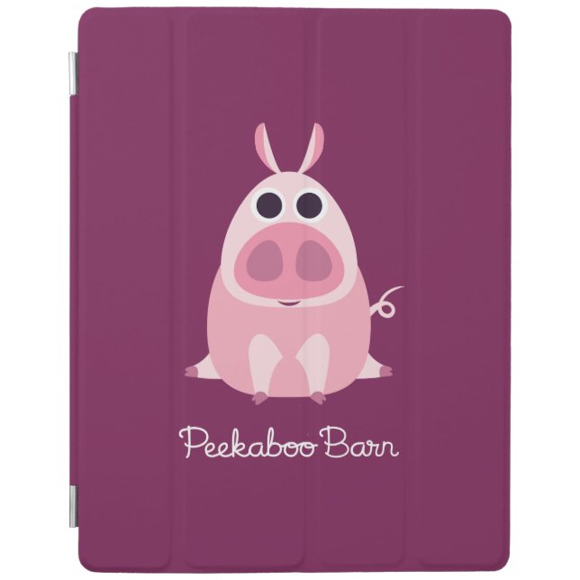 Leary the Pig iPad Smart Cover (Front)