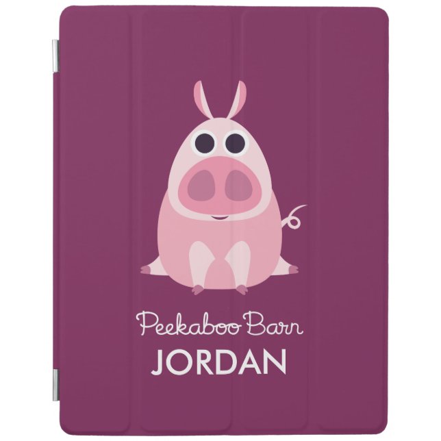 Leary the Pig iPad Smart Cover (Front)