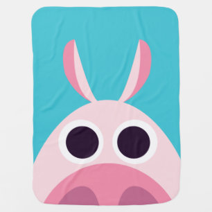 Leary the Pig Receiving Blanket