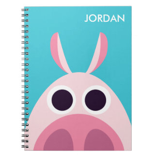 Leary the Pig Spiral Notebook