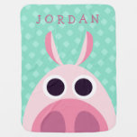Leary the Pig Swaddle Blanket