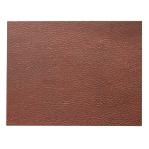 Leather 11" x 8.5" Notepad - 40 pages
