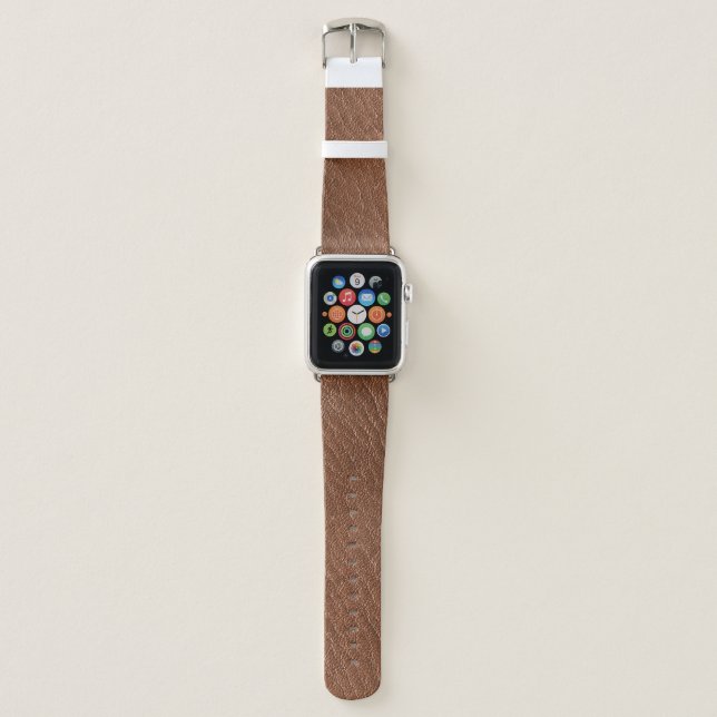 Leather 2 apple watch band (Front)