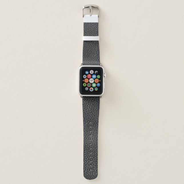 Leather 3 apple watch band (Front)