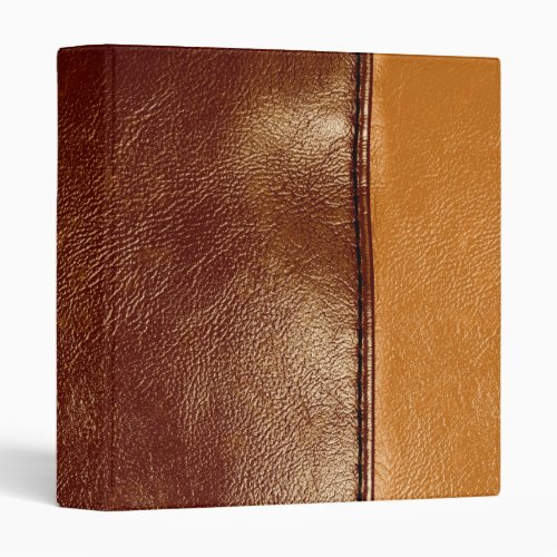 Leather 3 Ring Binder