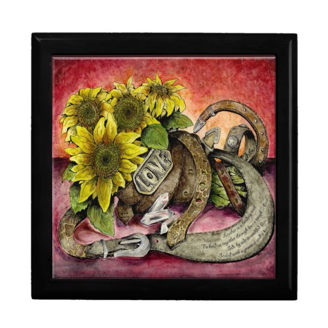 Leather anniversary gift box (Front)