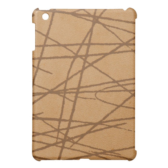 Leather background case for the iPad mini