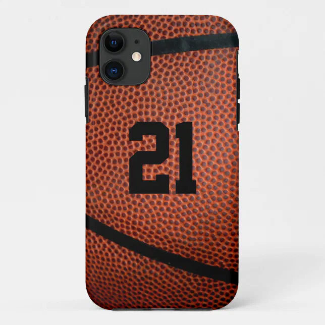 Leather Basketball Phone Case Zazzle