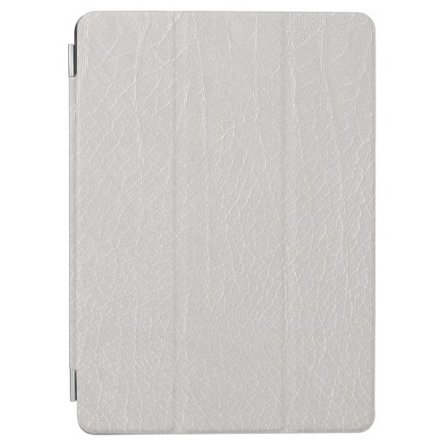 Leather Blue Tartan Fabric Crocodile Skin iPad Air Cover