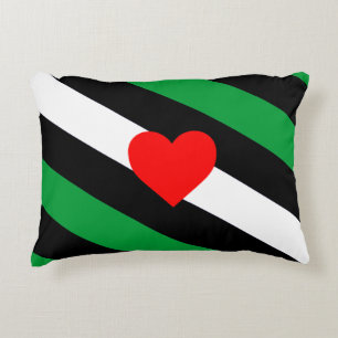 Leather Boi Pride Flag Accent Pillow