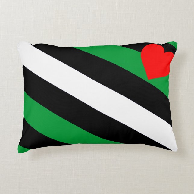 Leather Boi Pride Flag Accent Pillow (Front)