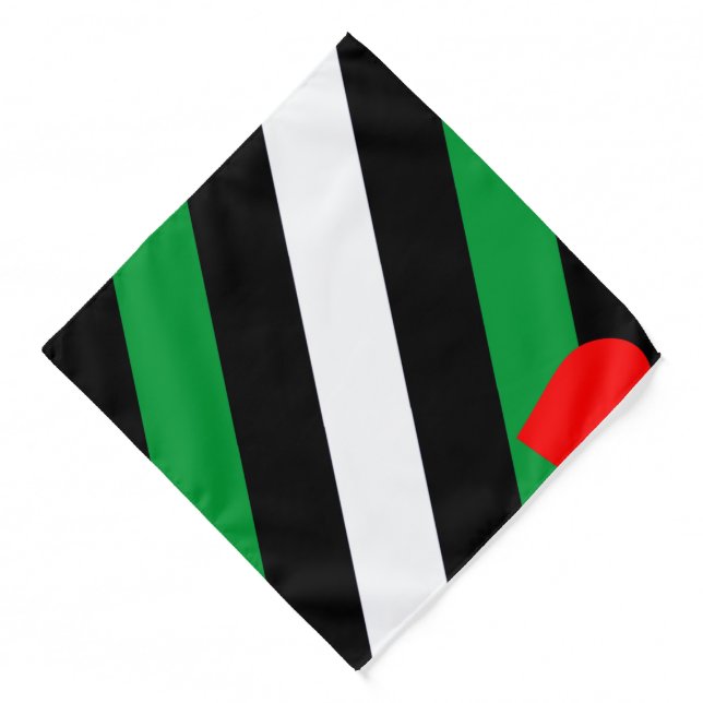 Leather Boi Pride Flag Bandana (Front)