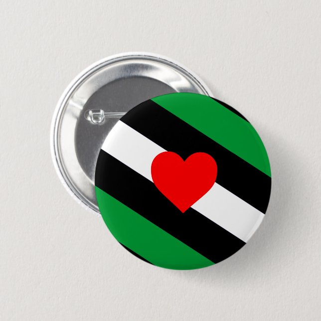 Leather Boi Pride Flag Button (Front & Back)