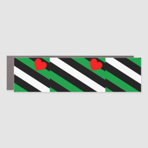 Leather Boi Pride Flag Car Magnet