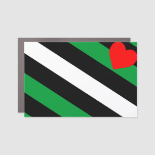 Leather Boi Pride Flag Car Magnet