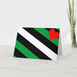 Leather Boi Pride Flag Card