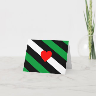 Leather Boi Pride Flag Card