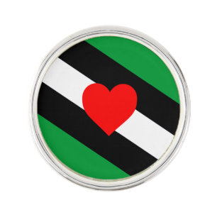 Leather Boi Pride Flag Lapel Pin