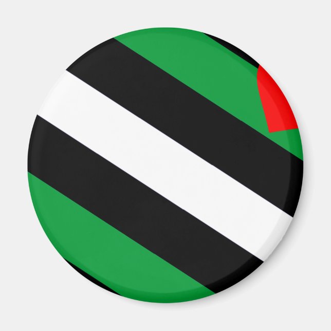 Leather Boi Pride Flag Magnet (Front)