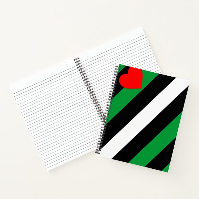 Leather Boi Pride Flag Notebook (Inside)