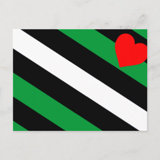 Leather Boi Pride Flag Postcard