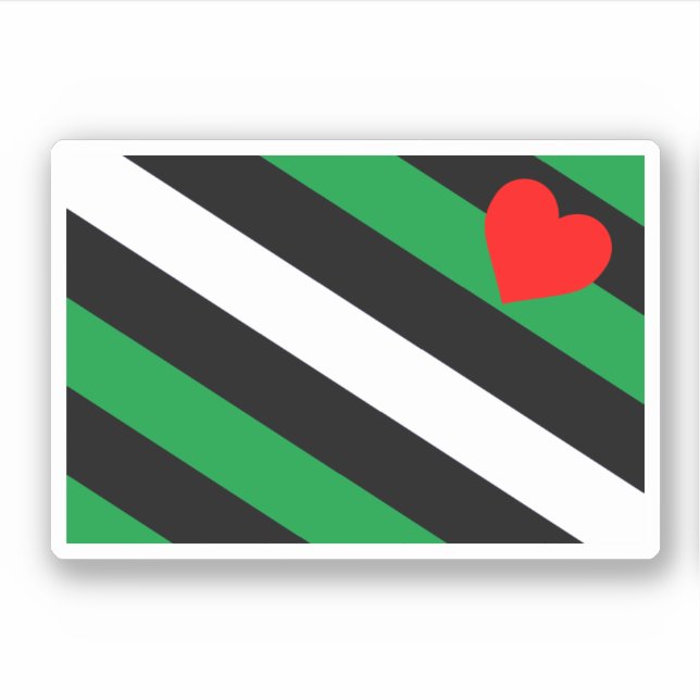 Leather Boi Pride Flag Sticker (Front)