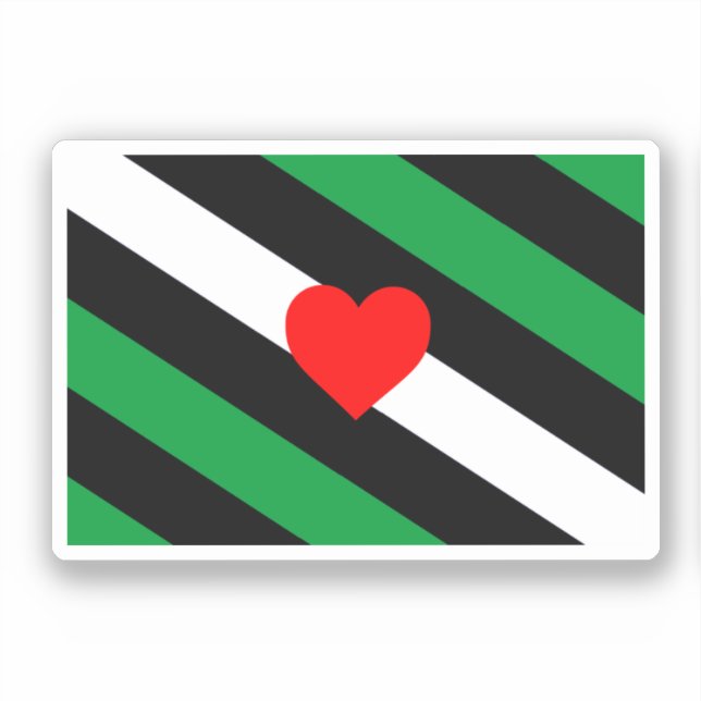 Leather Boi Pride Flag Sticker (Front)