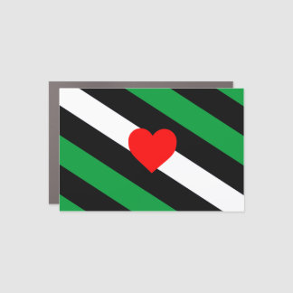 Leather Boi Pride House Flag Car Magnet