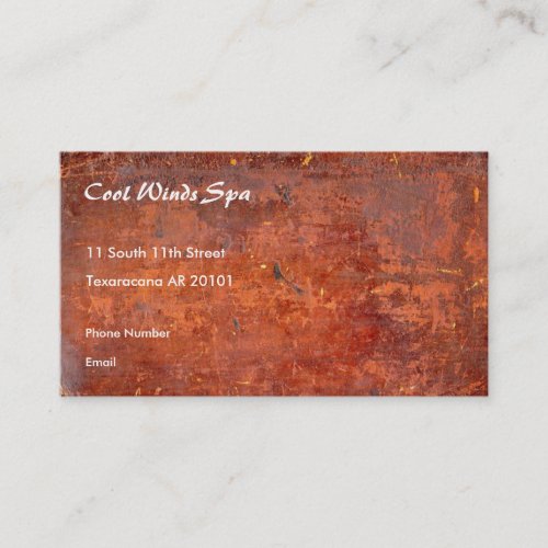 Leather Bound Antique Book Cover Business Card