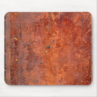 Leather Bound Antique Book Cover Mouse Pad