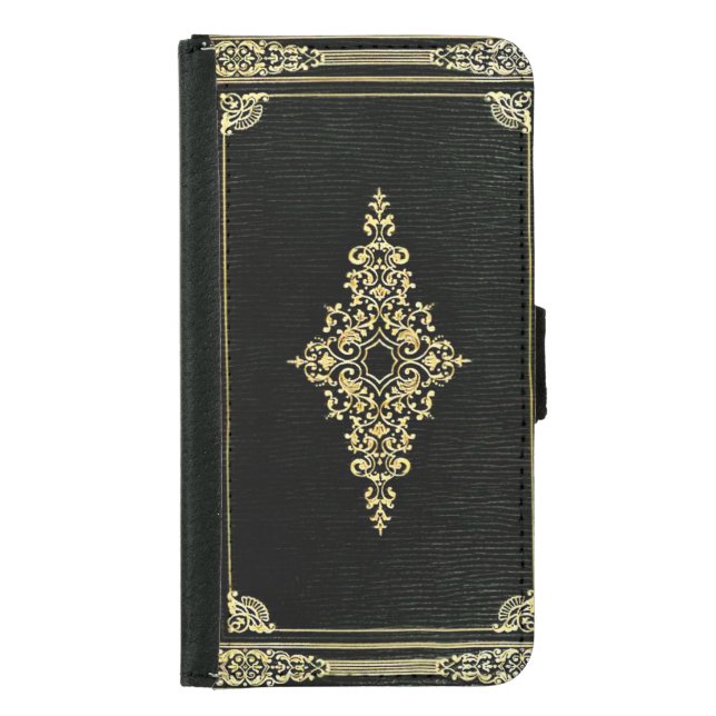 Leather Bound Book Samsung Galaxy Wallet Case (Front)