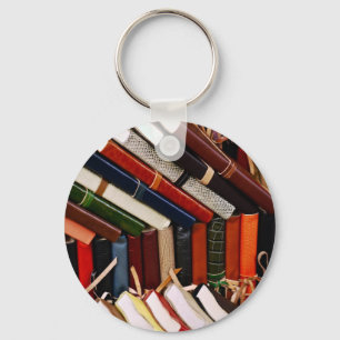 Leather-Bound Journals Keychain