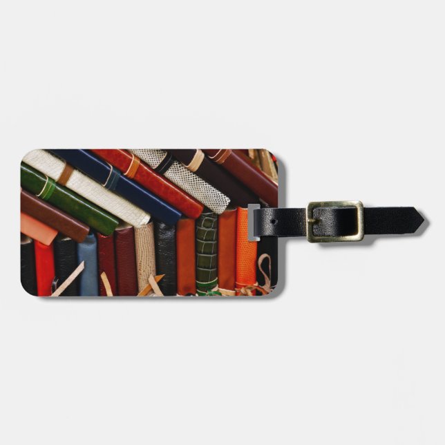 Leather-Bound Journals Luggage Tag (Front Horizontal)