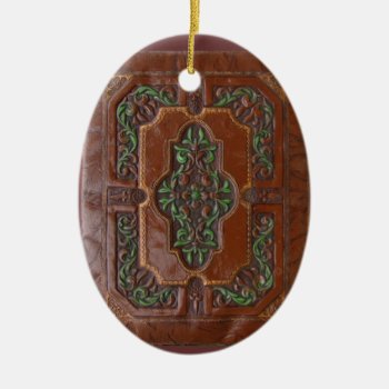Leather Box Design ~ Ornament by Andy2302 at Zazzle