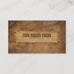 Leather Business Card at Zazzle