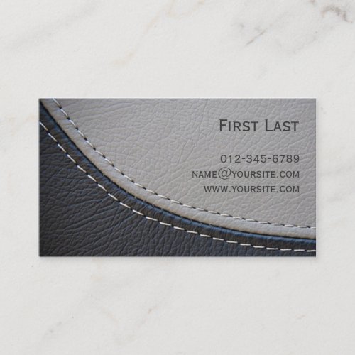 Leather. Business Card Templates