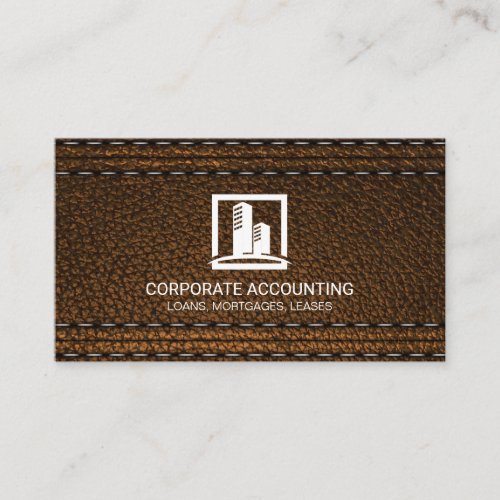 Leather Business Card