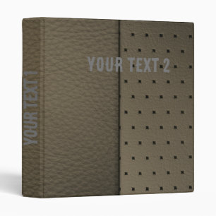 leather composition 3 ring binder