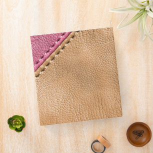 leather composition image 3 ring binder