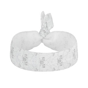 Leather & Cotton Hair Ties   Decorative Scrunchies