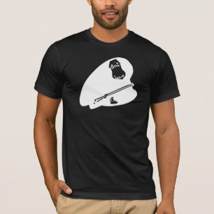 Leather Daddy, Dom, Cop Hat, Badge, Sheild, Fuzz T-Shirt