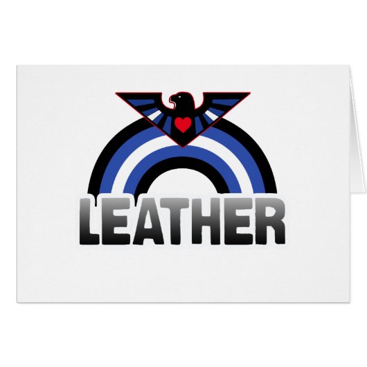 Leather Eagle Pride Cards (Front Horizontal)
