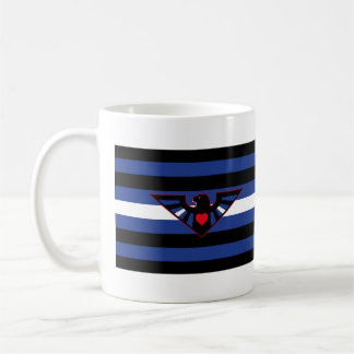 Leather Eagle Pride Flag Coffee Mug