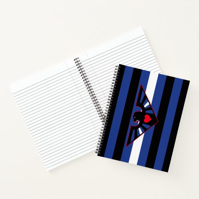 Leather Eagle Pride Flag Notebook (Inside)