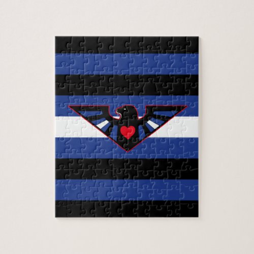 LEATHER EAGLE PRIDE JIGSAW PUZZLE