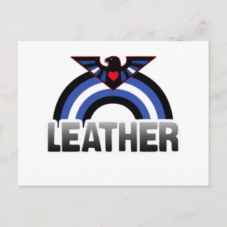 Leather Eagle Pride Postcard