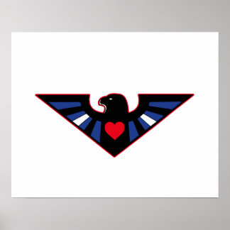 Leather Eagle Pride Poster